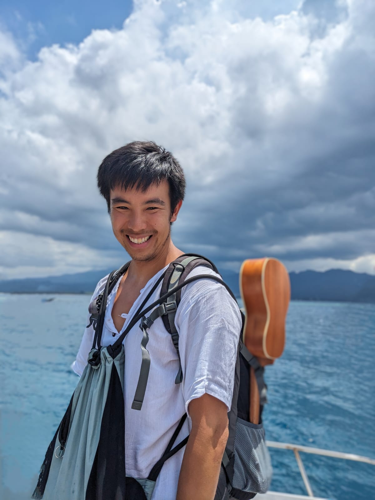Johnson Hsieh smiling